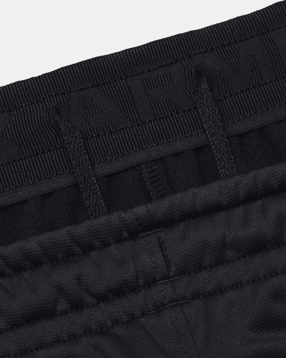 Men's Armour Fleece® Storm Pants, Black, pdpMainDesktop image number 4
